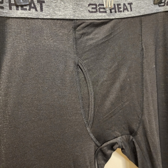 32 Degrees men's Black Layer Leggins Size L - Picture 6 of 9